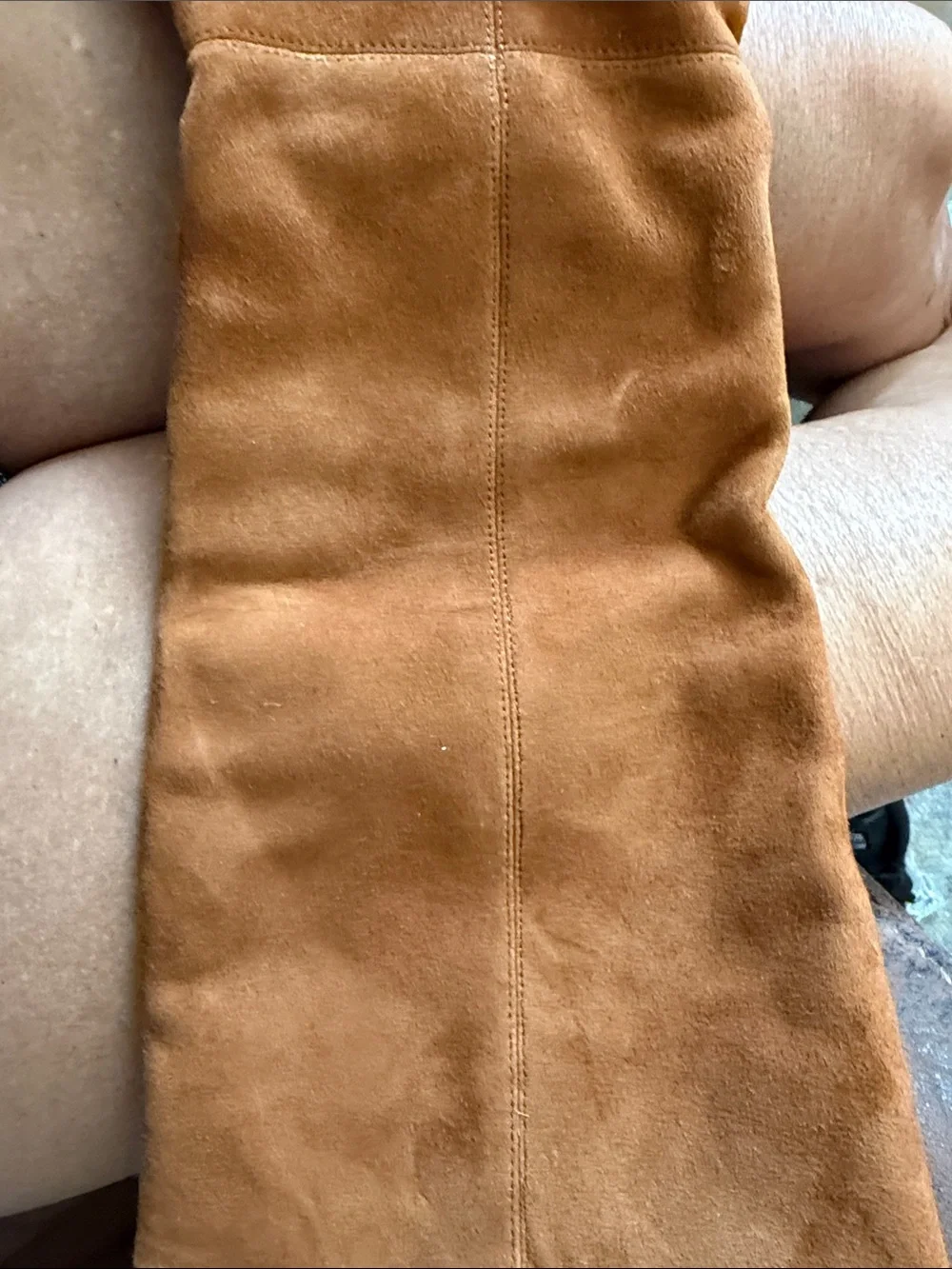 Cole Haan Go-To Janece Suede Boot Cognac size 8